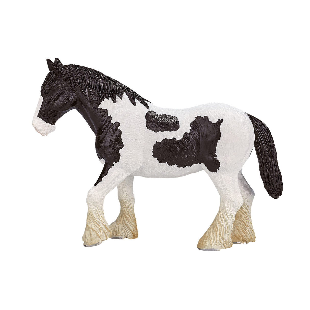 Mojo Horse World Clydesdale Horse Black and White 387085