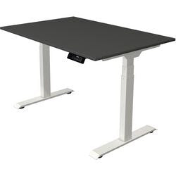 Zit-sta-bureau kerkmann move 1 stable grafiet, wit 1270 mm x 1200 mm