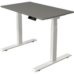 Zit-sta-bureau kerkmann move 1 stable grafiet, wit 1270 mm x 1000 mm