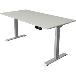 Zit-sta-bureau kerkmann move 1 stable grijs, zilver 1270 mm x 1600 mm