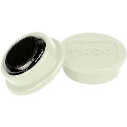 Whiteboard-magneten nobo 1915294 wit magnetisch