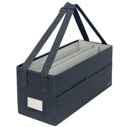 Leitz stoffen hot desking opbergtas - fluweel grijs