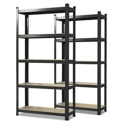 Ty kast karat lakota mdf, plaatstaal 900 x 400 x 1800 mm zwart