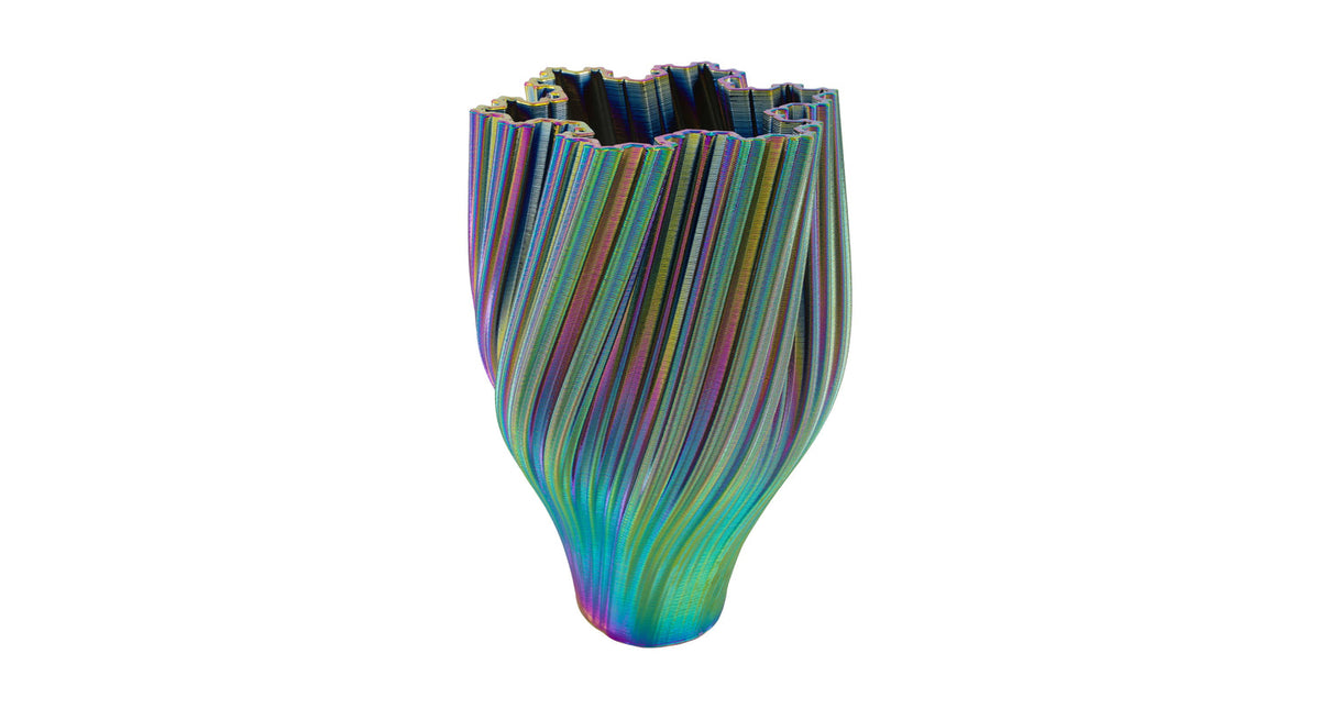 Vase 3d ceramic 24x24x38cm mixed