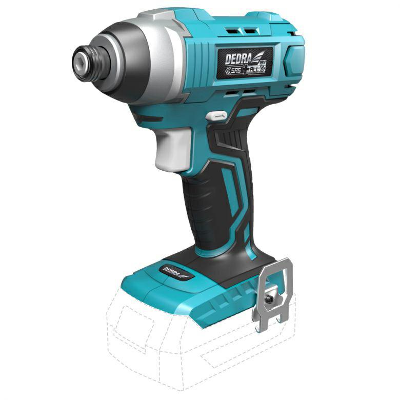 Dedra slagschroef 18v zonder batterij en lader %%