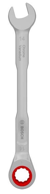 Bosch platte-oogmoersleutel met ratel 14mm ♪ bosch ♪ line