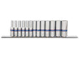 King tony socket set 1 4 13cz. lang 4-14mm