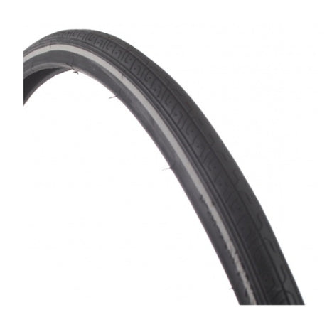 Deli tire buitenband 27 x 1¼ 32-630 - zwart met reflectie