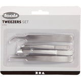 Creotime pincet set, l: 9-12 cm, 4 assorti