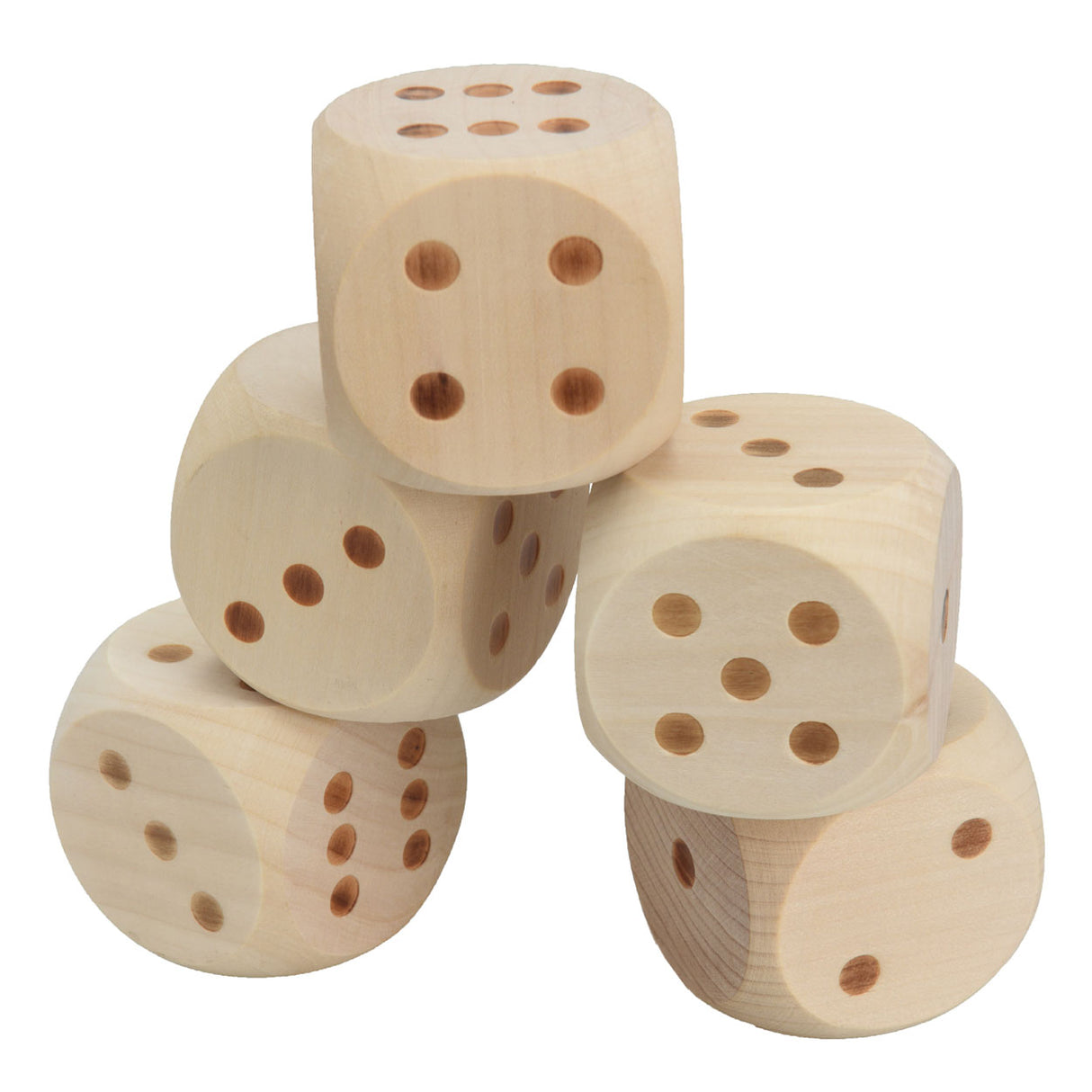 Jeu de dés en bois xl