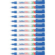 Permanent marker artline 725 fijn 0,4mm blauw rond milieuvriendelijk sneldrogend