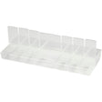 Creativ company plastic opslagdoos 24x11 cm 14 vakken