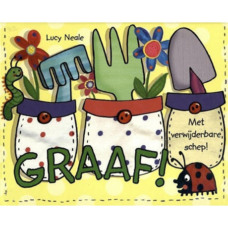 Rebo prentenboek hardcover graaf! met verwijderbare schep.