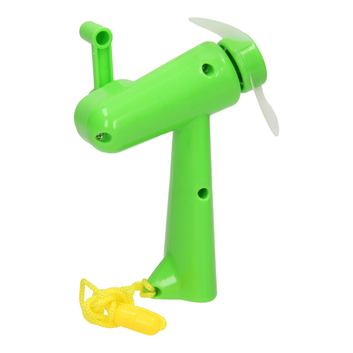 Hand ventilator gekleurd