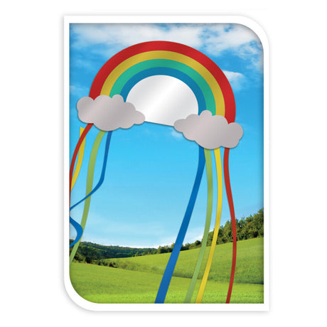 kinder vlieger regenboog