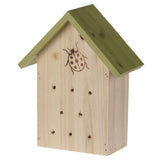 Lieveheersbeestjes hotel hout