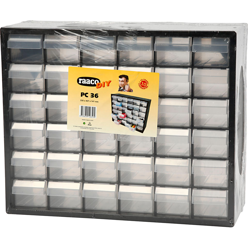 Raaco http: www.cchobby.nl opbergsysteem-afm-pc-36-afm-33x40-7x14-1-cm-gatgrootte-60x50-mm-1-set