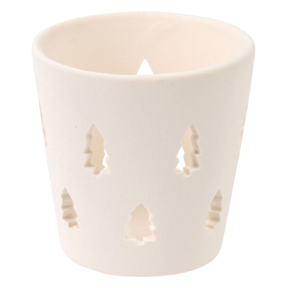 Tealight holder Christmas White