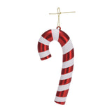 Julependel Candystick Red 17 cm, 4st.