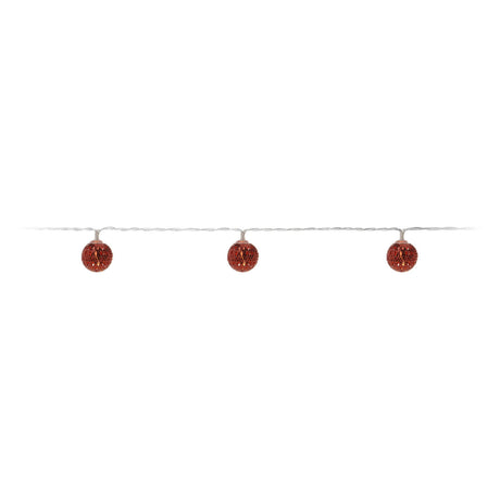 Lichtslinger led met metalen lampjes