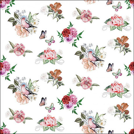 Ambiente servetten charlotte white 33cm fsc mix