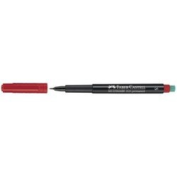 Overheadmarker faber-castell rood permanent