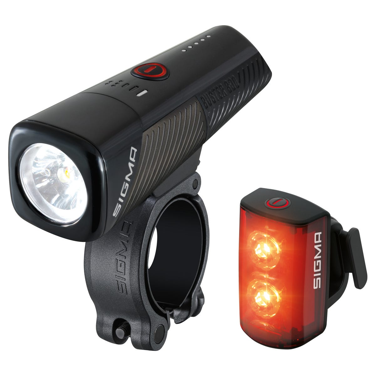 Verlichtingset Sigma Buster 800 USB + Buster RL 80 Flash USB