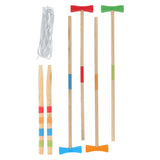 Gioco di croquet in legno