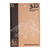 Dřevěné 3D puzzle dinosaurus