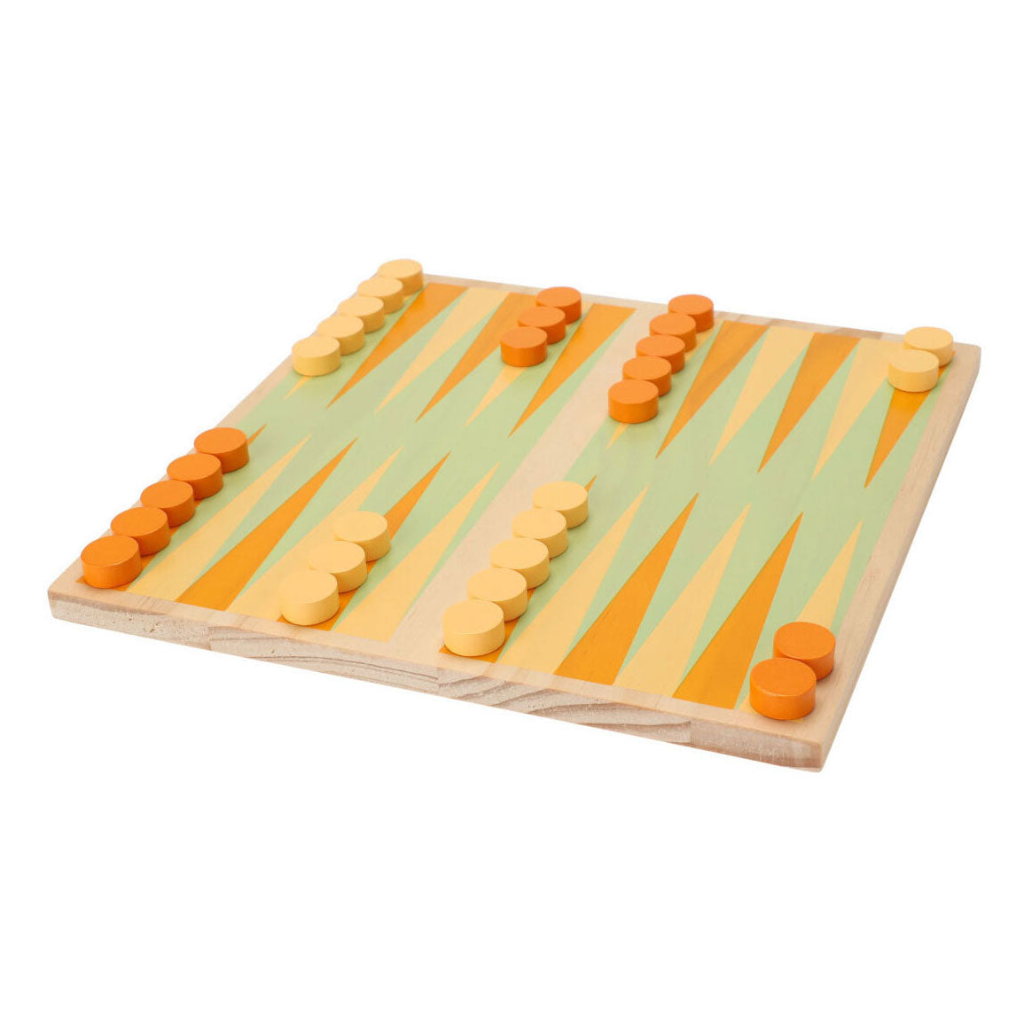 Backgammon houten bordspel backgammon