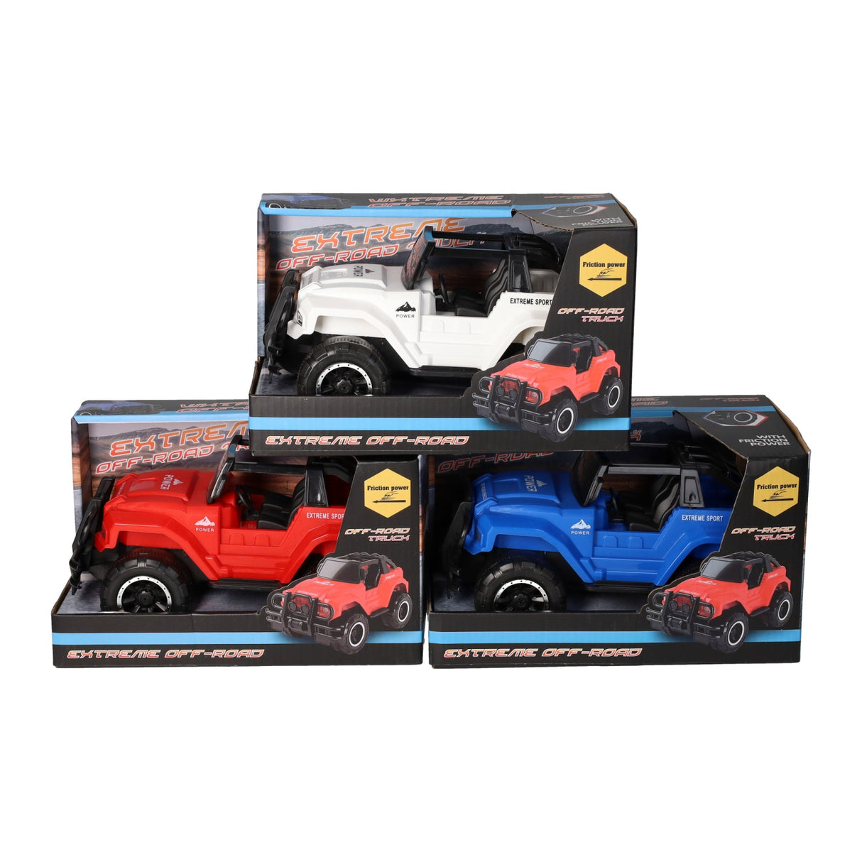 Attrito Jeep 4x4 fuori strada, 21 cm