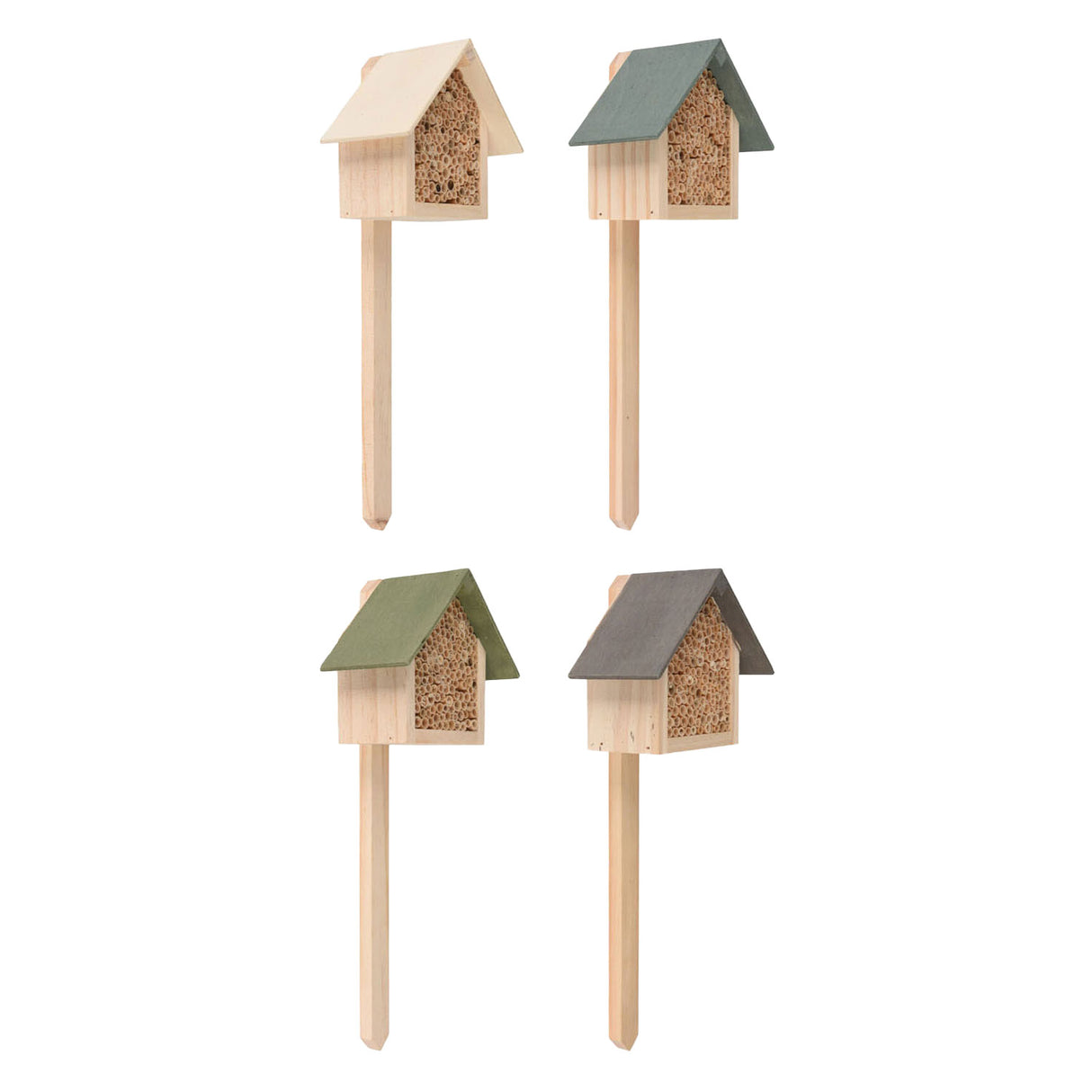 Insekt Hotel Wood On Stick