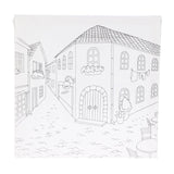 Schilderset met canvas, 12dlg.