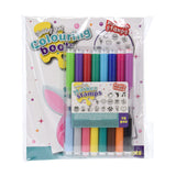 Faarwen Buch mat Stamp Pens, 16st