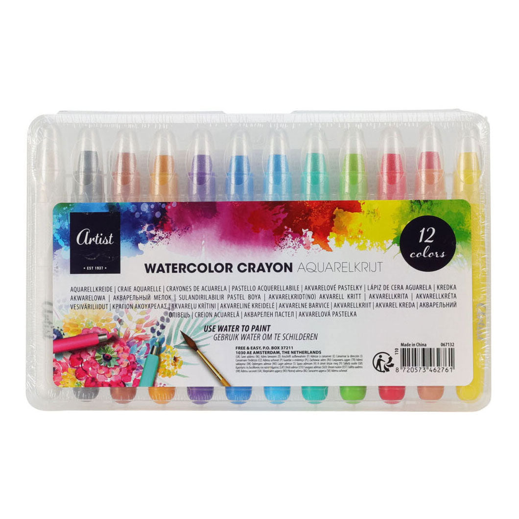 Aquarellkreide Set von 12st.