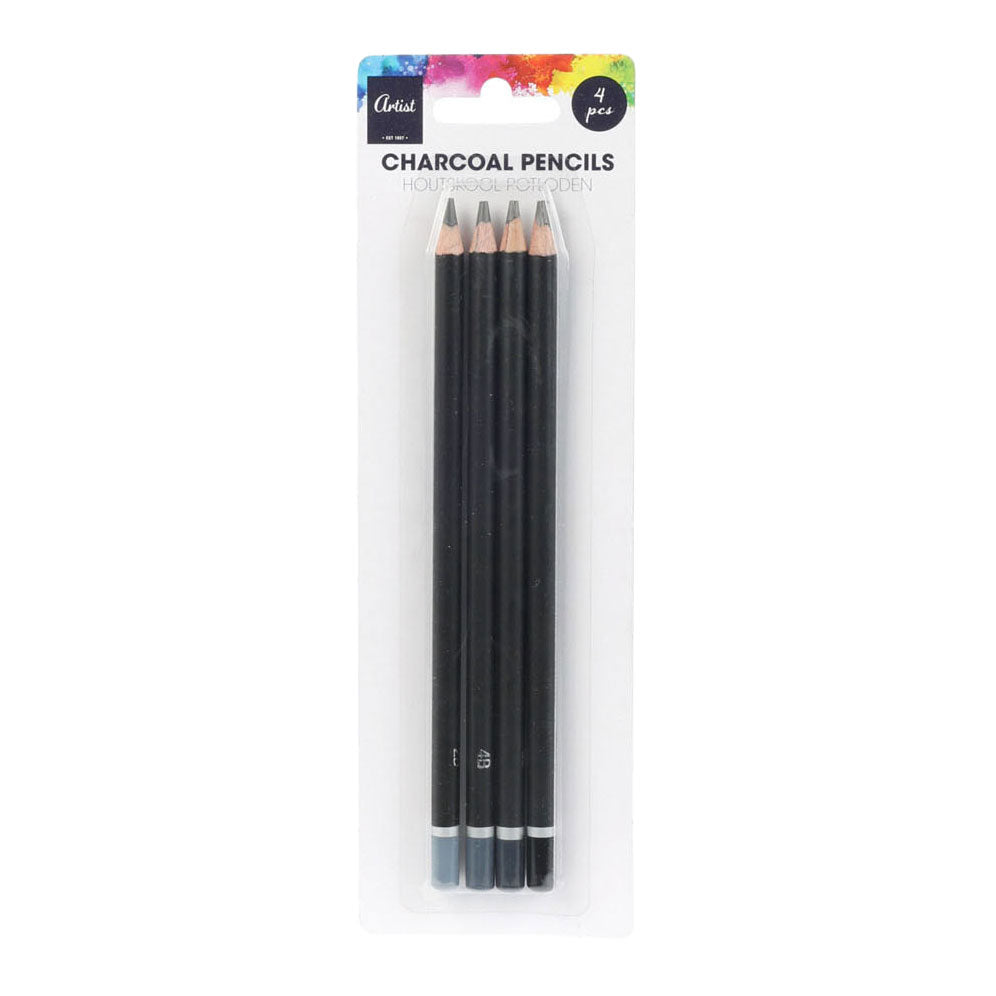 Pencils of charcoal, 4st.