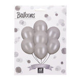 Ballons Silber, 18st.