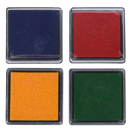 Stempelset van 4 kleuren