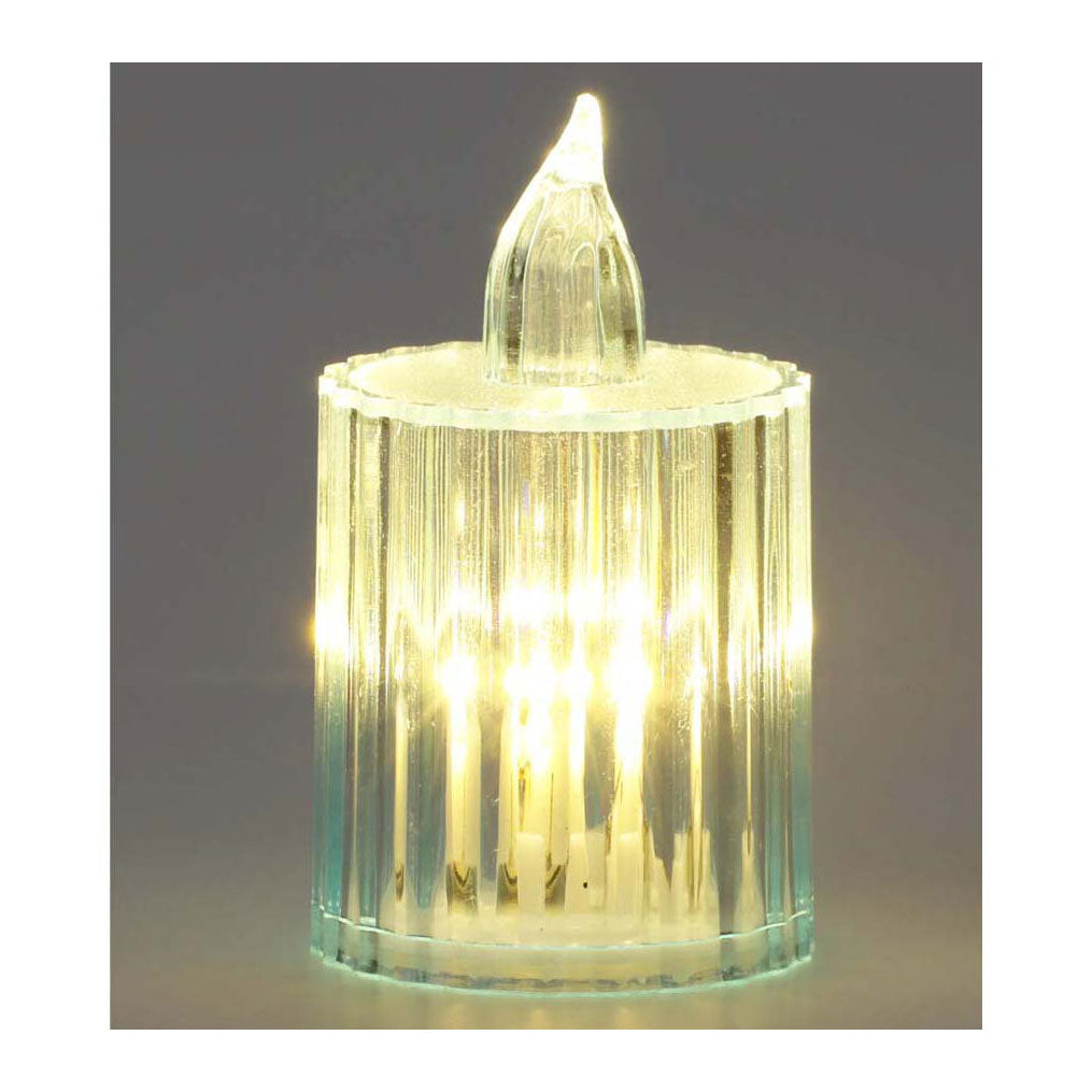 Kaarsje met led, 24st.