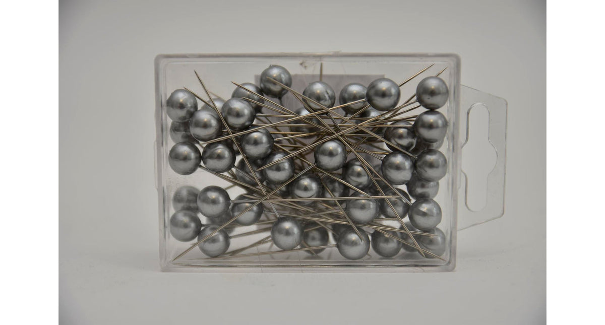 Pushpins zilver 10mm 50stk