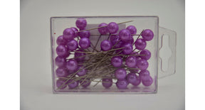 Pushpins paars 10mm 50stk