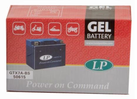 Landport baterie GTX 7 A-BS gel