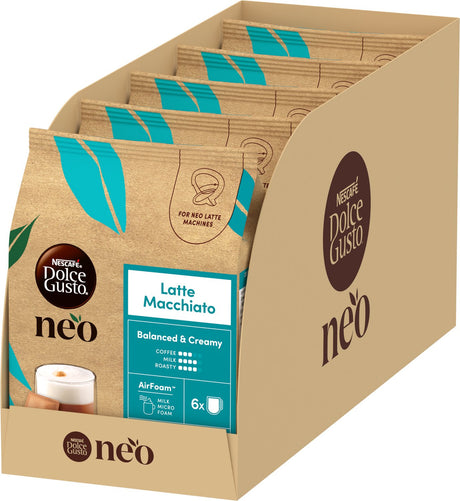 Nescafé dolce gusto neo – latte macchiato – 60 pads voor 30 koppen koffie
