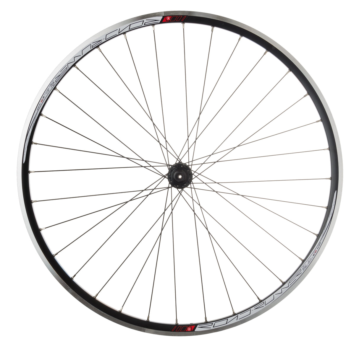 Cordo voorwiel 28x1-15-622 mach1 roadrunner velg tiagra naaf dt champion spaak zwart