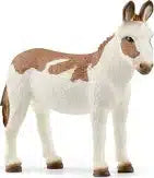 Schleich Farm World Donkey Spotted American 13961