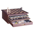 12in1 spel in houten kist - 30x30x15cm