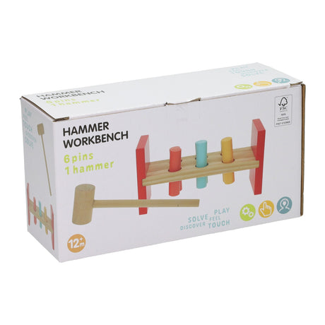 Houten hamerbank