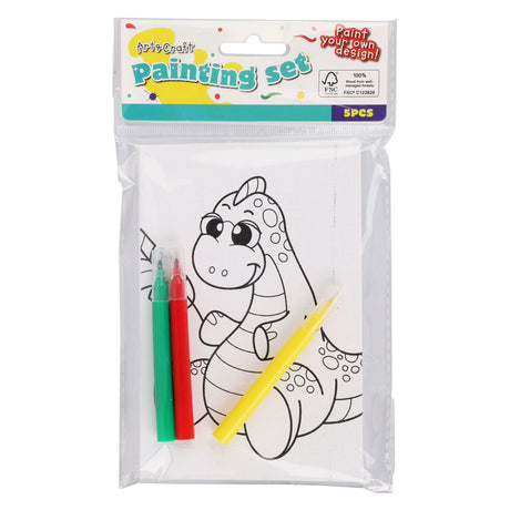 Set canvaspanelen 9,5x15cm - 2st.