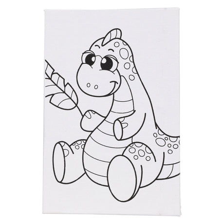 Set canvaspanelen 9,5x15cm - 2st.