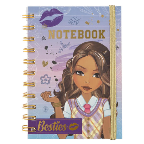 Grafix besties notitieboekje a6 60 pagina's